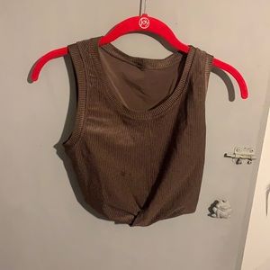 Brown Aerie Work out tank